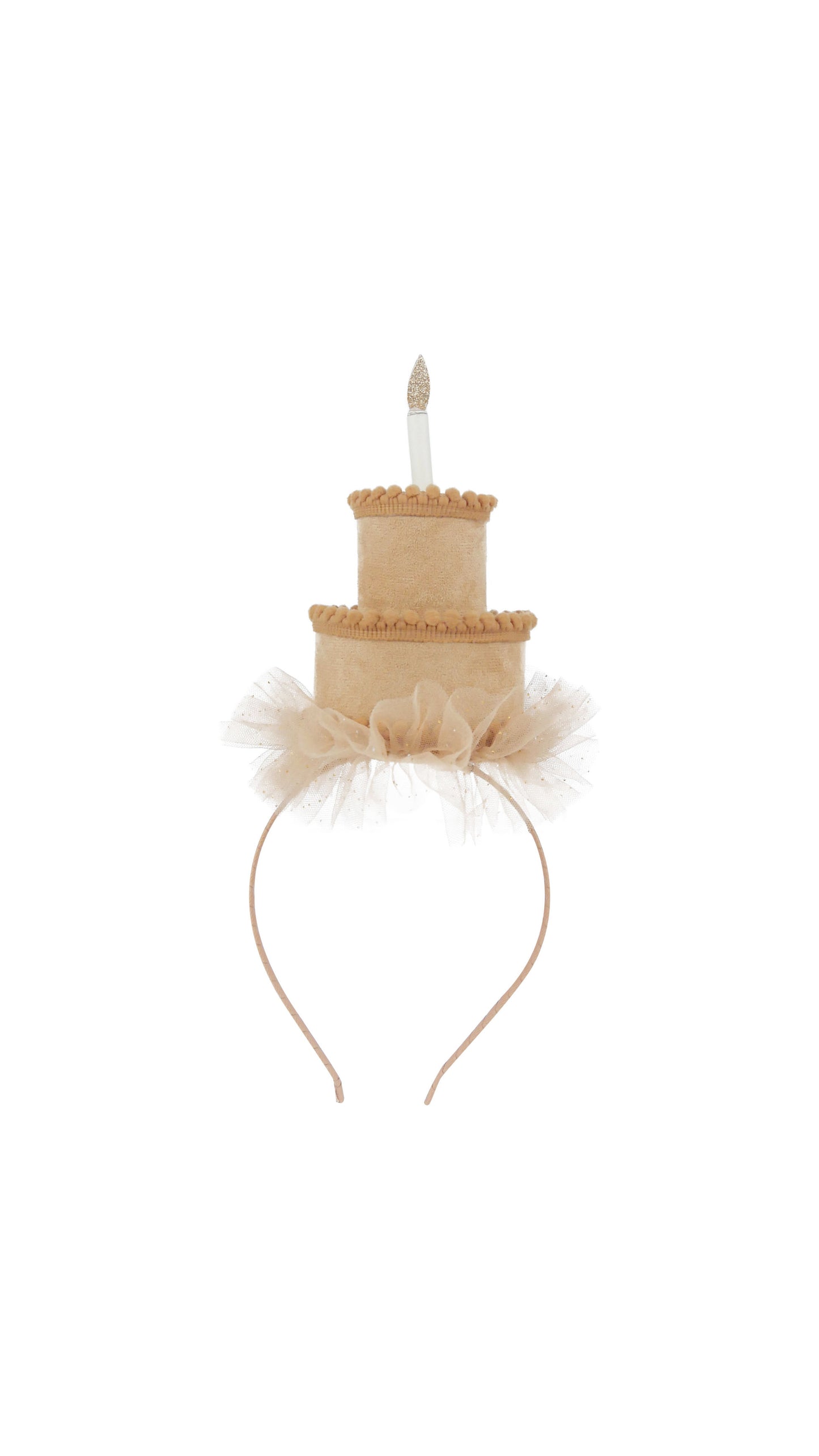 Serre-tête gateau d'anniversaire