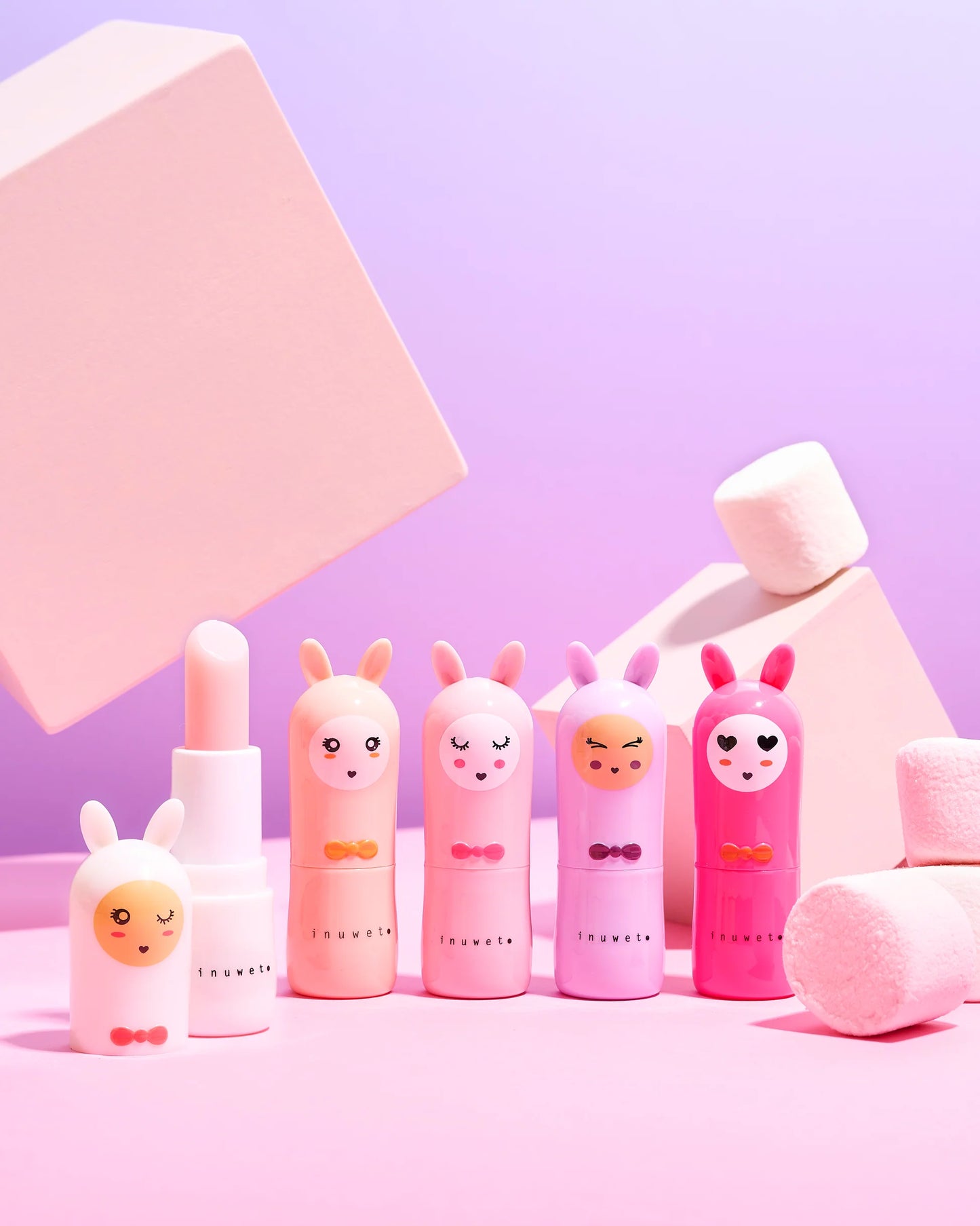 Coffret trio baumes à lèvres Bisous d'Amour