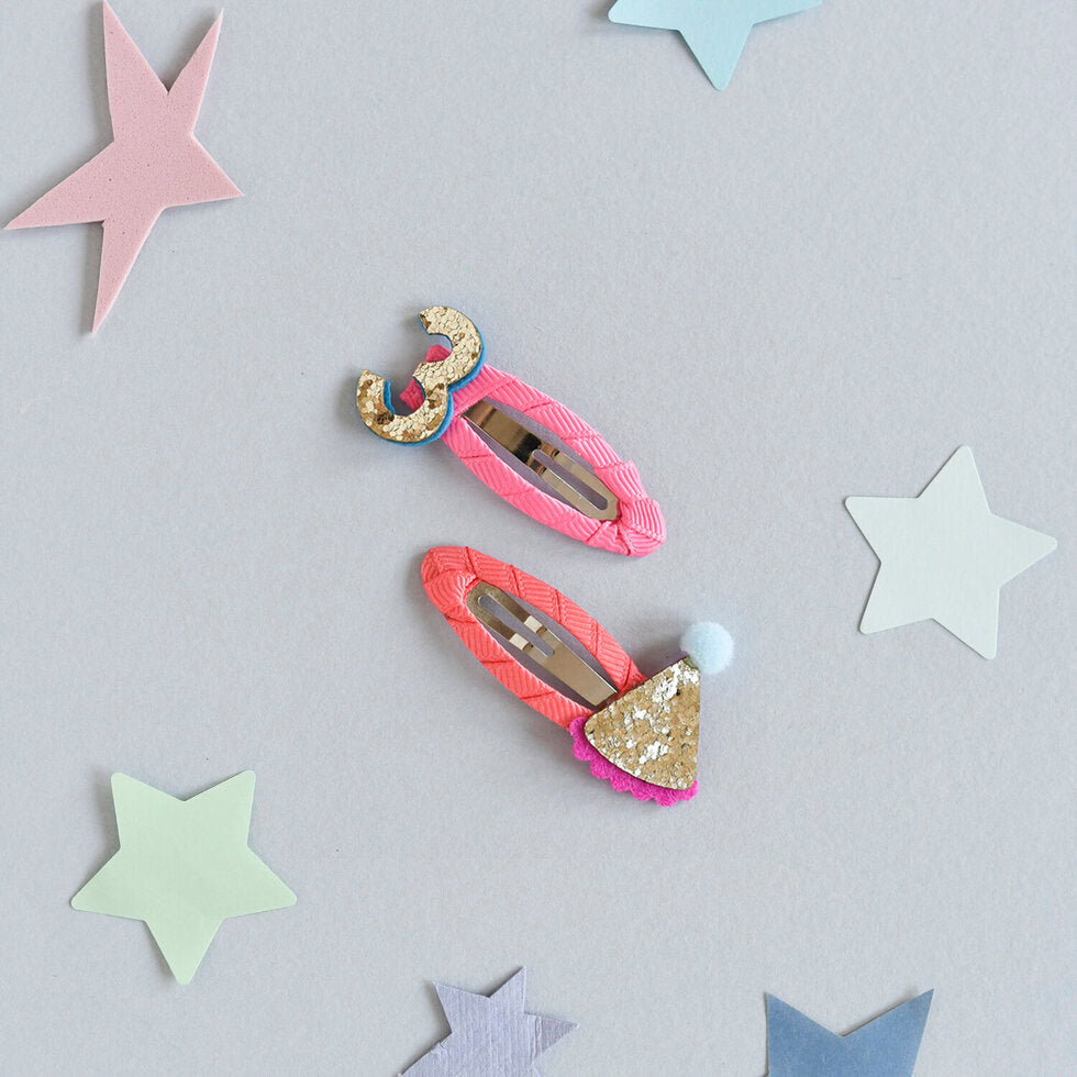 Barrettes d'anniversaire 🎂