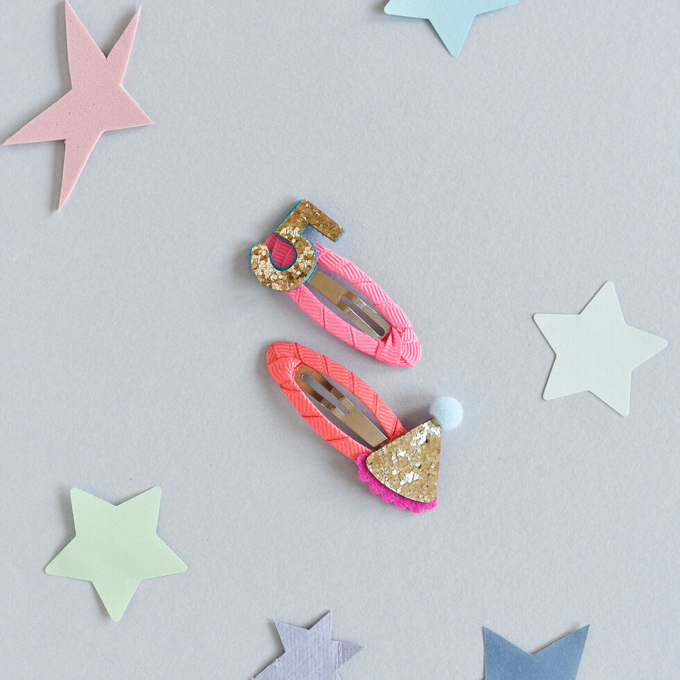 Barrettes d'anniversaire 🎂