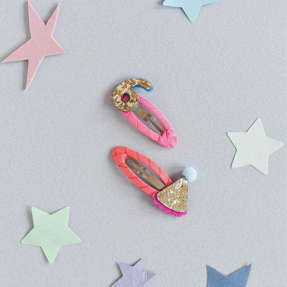 Barrettes d'anniversaire 🎂
