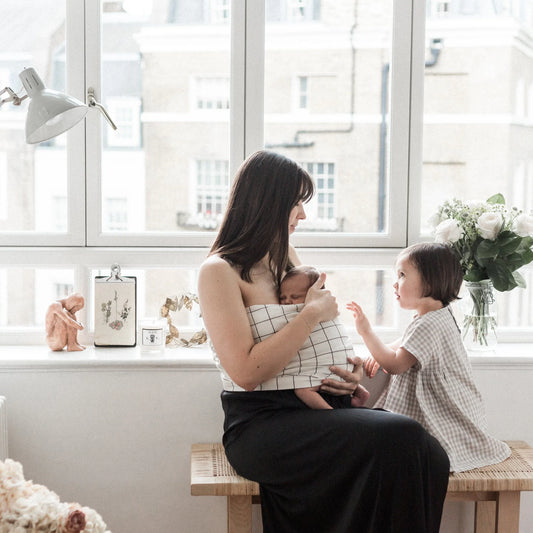 Bandeau de peau-à-peau Géométric