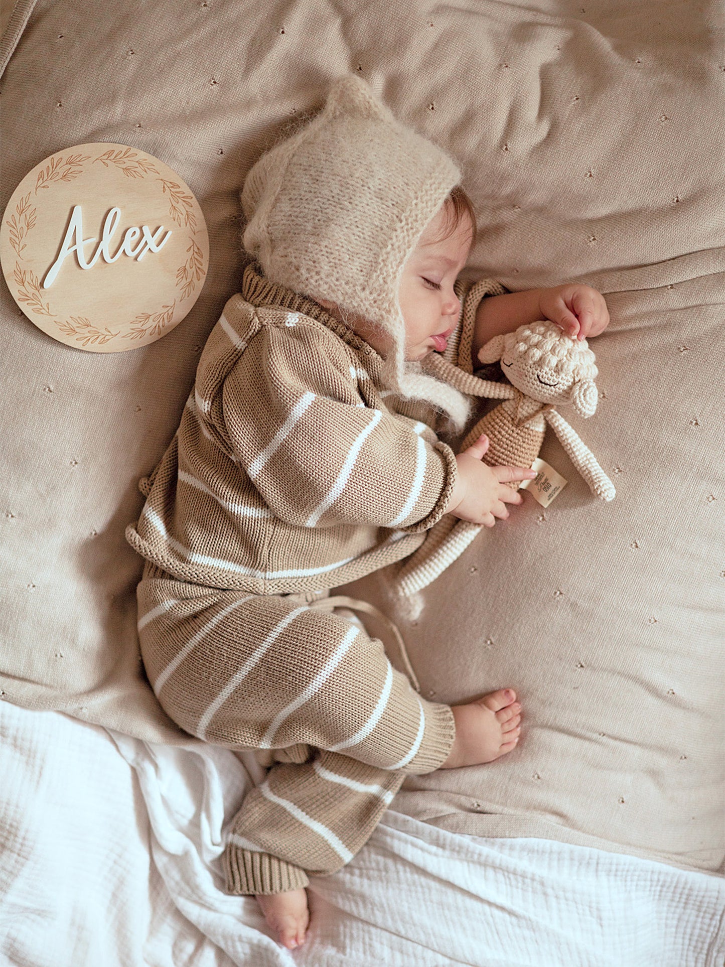 Doudou agneau - beige Pati Oslo