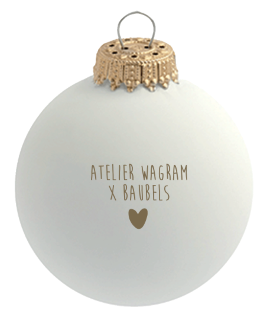 Boule de noel personnalisable Léopard