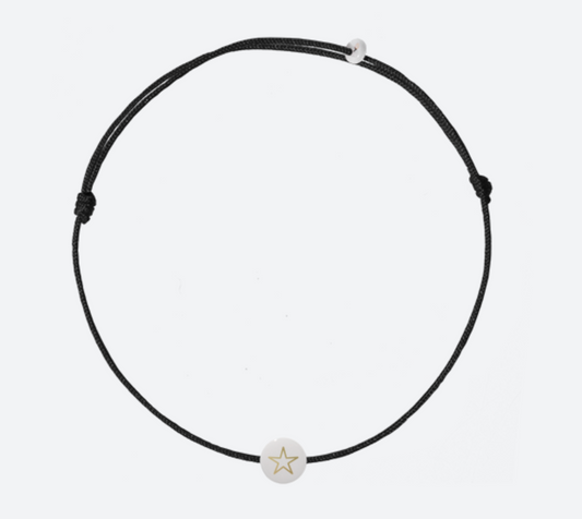 Bracelet précieux céramique kids : étoile ☆