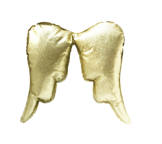 Ailes d'ange or à paillettes