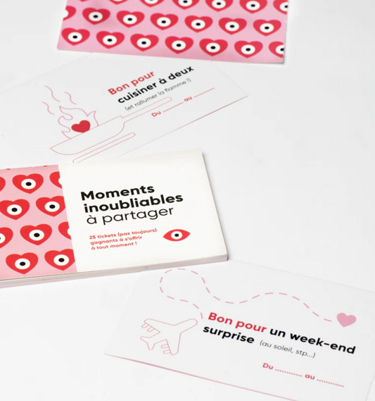 Chéquiers Moments inoubliables à partager