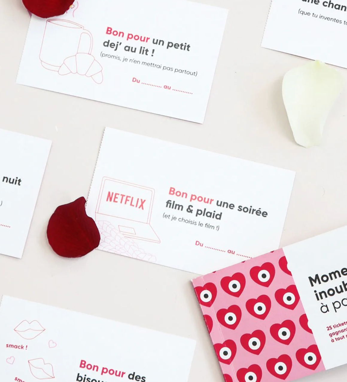 Chéquiers Moments inoubliables à partager