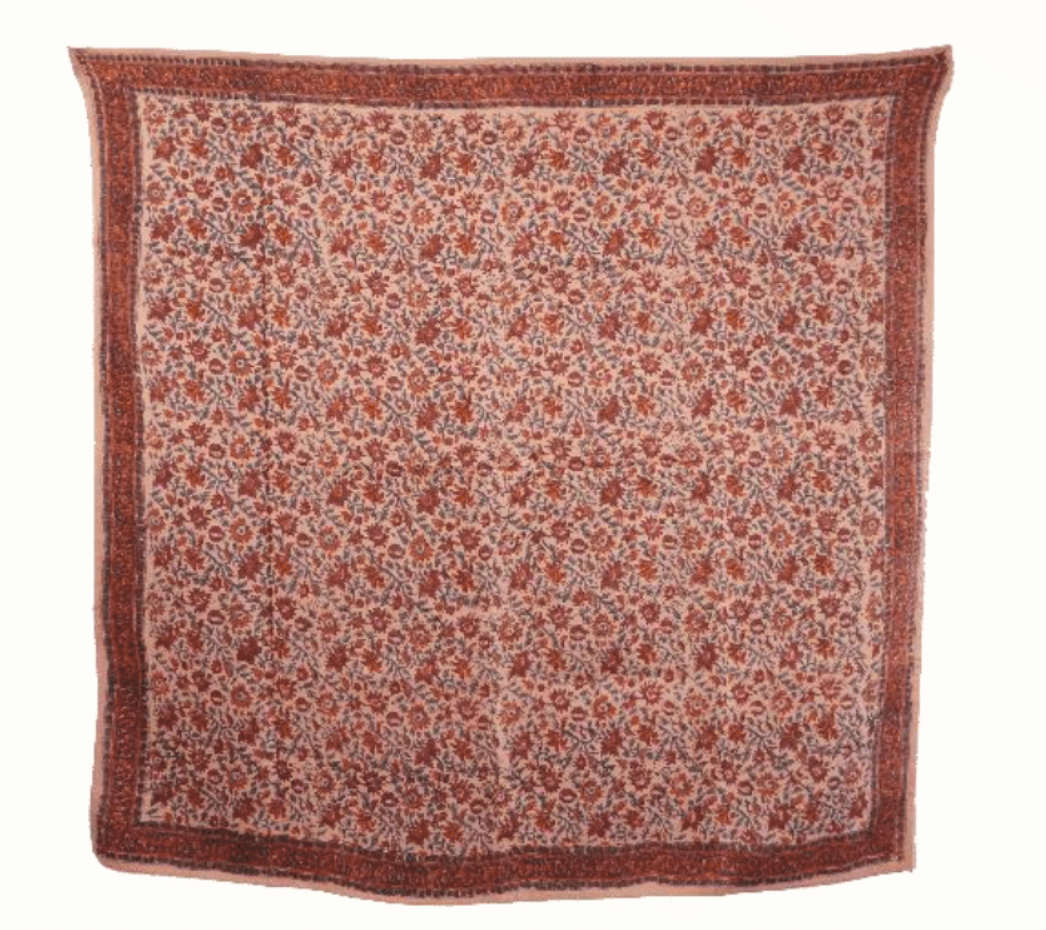 Grand foulard Indien 1m x 1m