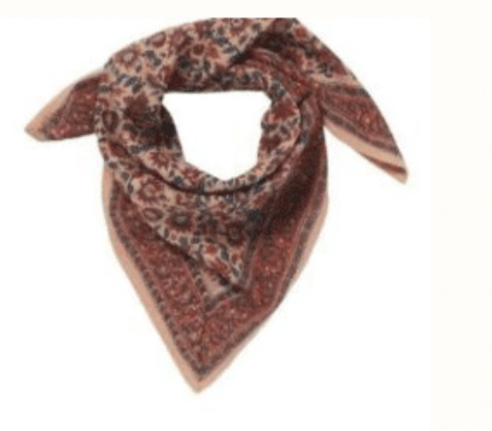 Grand foulard Indien 1m x 1m