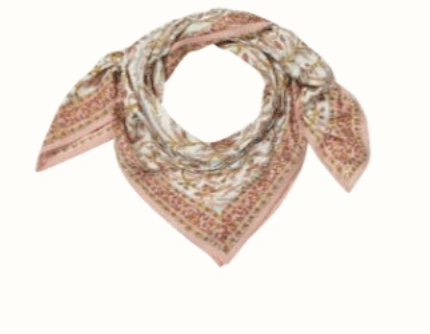 Grand foulard Indien 1m x 1m