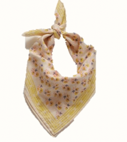 Grand foulard Indien 1m x 1m