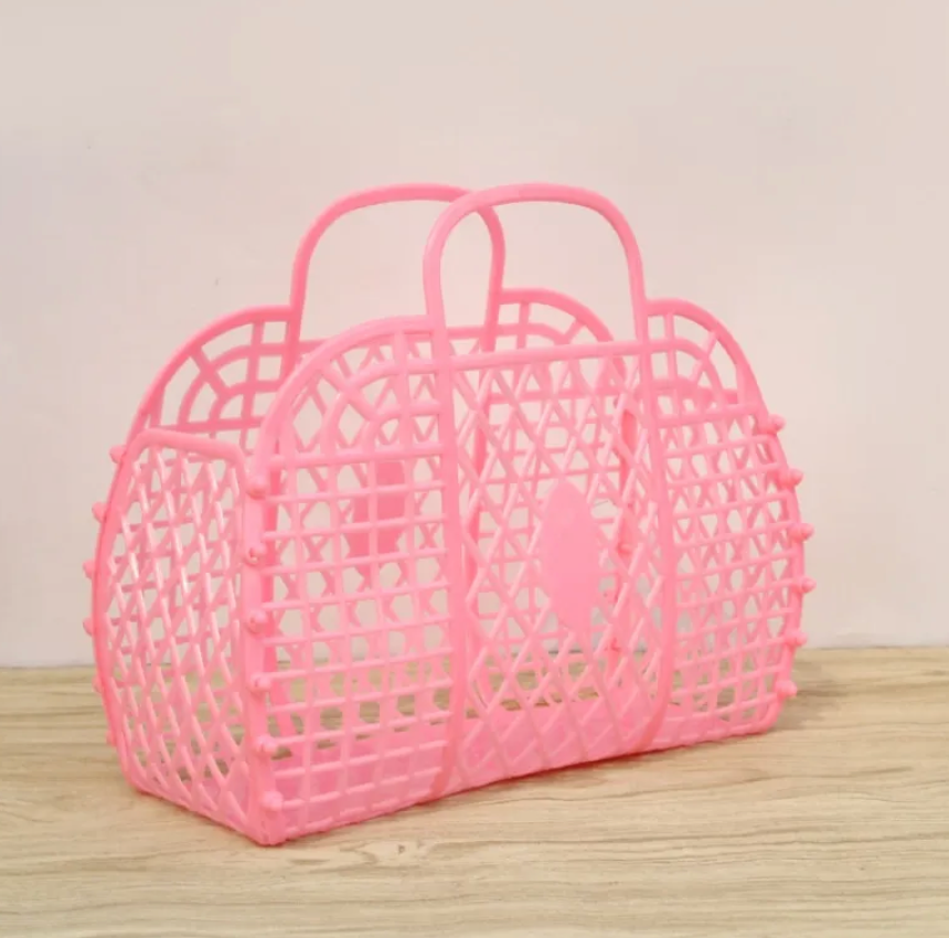 Panier en plastique vintage