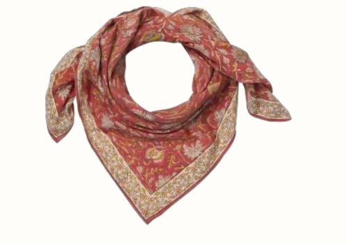 Grand foulard Indien 1m x 1m