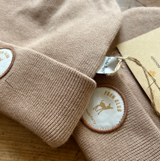 Bonnet beige Faon Club