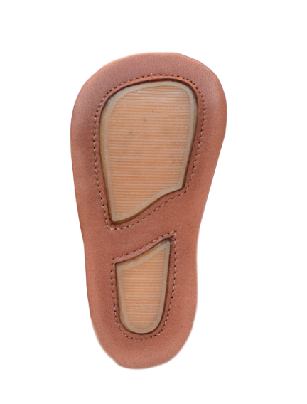 Poppée : Chaussons Minisa Savana whisky à scratch