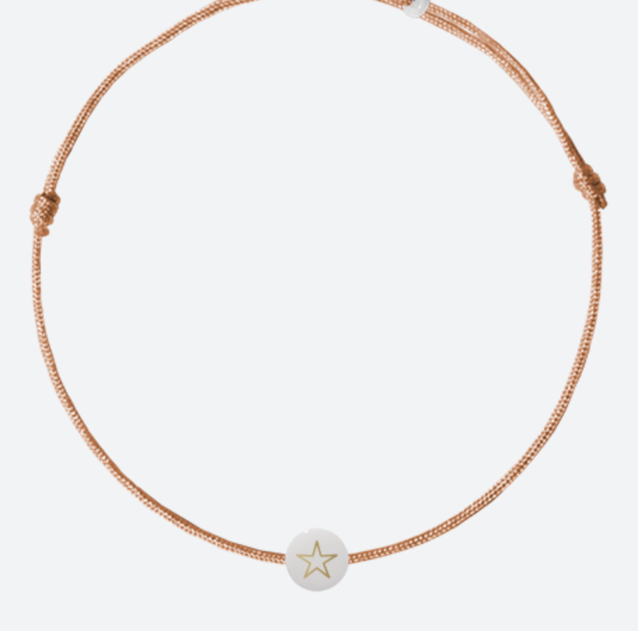 Bracelet précieux céramique kids : étoile