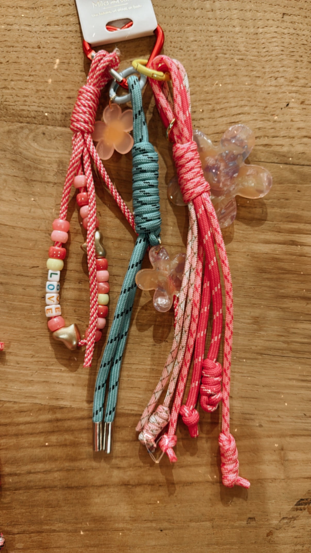 Gri gri de sac fleurs Fuchsia