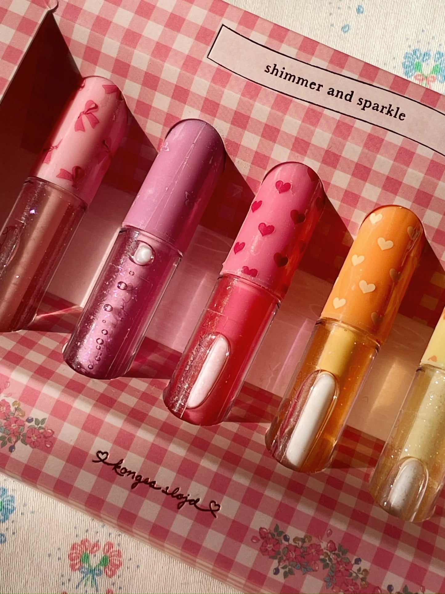 Coffret de 5 gloss