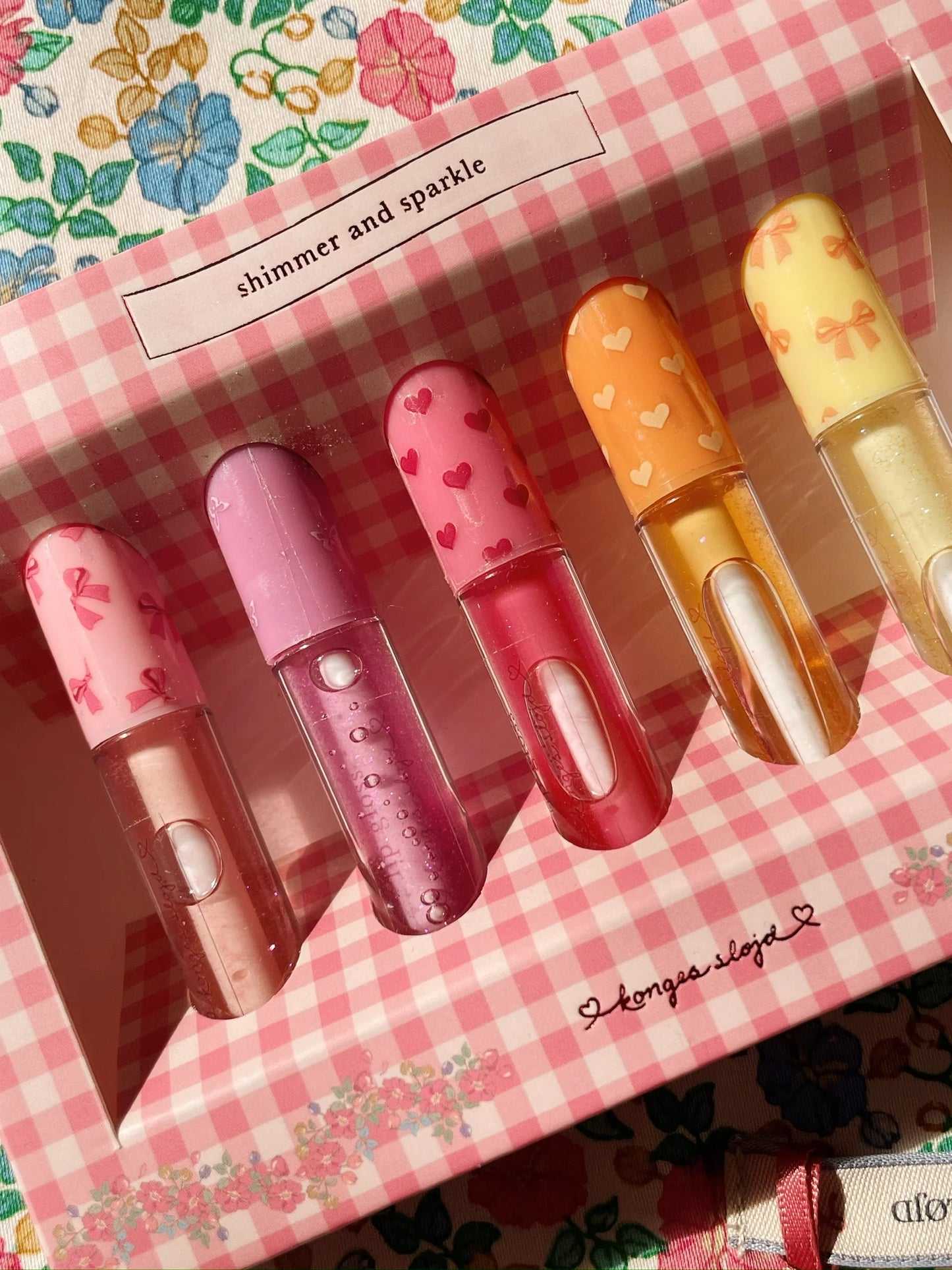 Coffret de 5 gloss