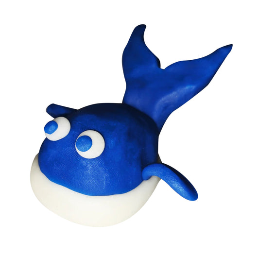 Kit à fabriquer Ma Baleine en Pâte à modeler