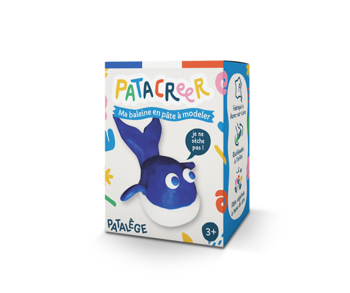 Kit à fabriquer Ma Baleine en Pâte à modeler