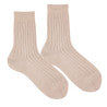 Chaussettes courtes côtelées Condor laine extrafine 🐑