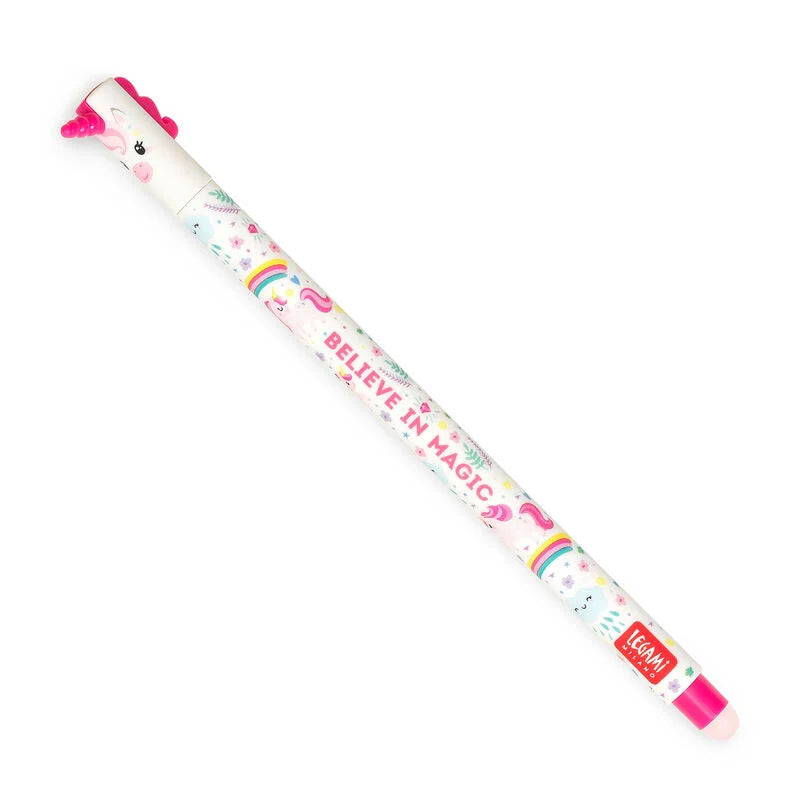 Stylo à encre gel effaçable Licorne