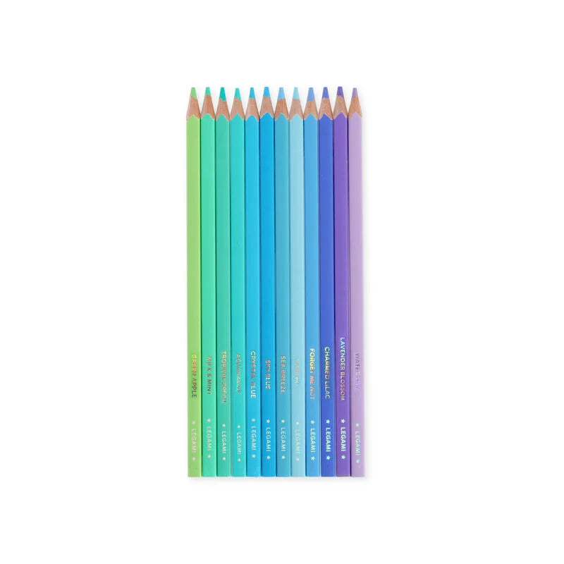 Set de 12 Crayons de couleur OcĂ©an đ©”