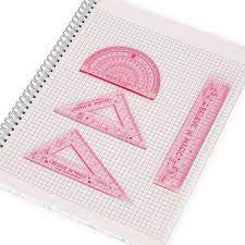 Set de géométrie Licorne