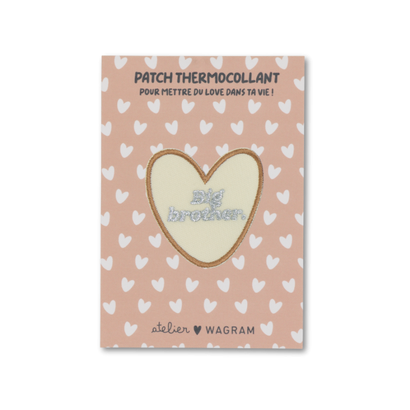 Patch brodé thermocollant