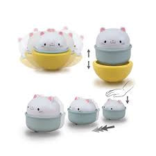 Culbuto Chat personnage roulant