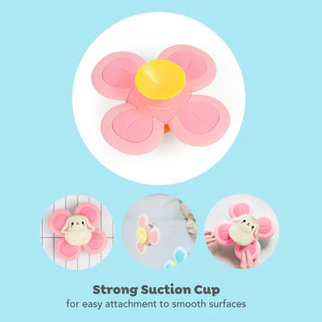 Toupie sensorielle Lapin avec ventouse