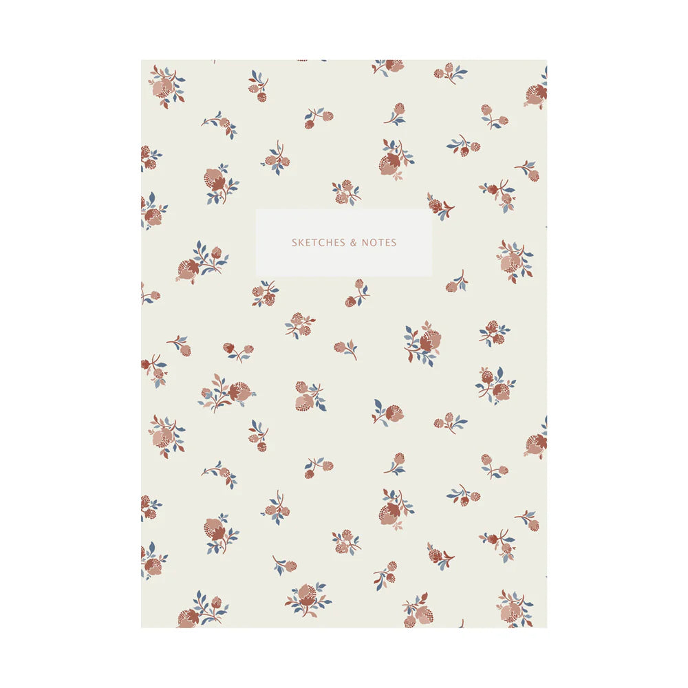 Carnet de notes A5 Noeuds 🎀 et Berries 🫐