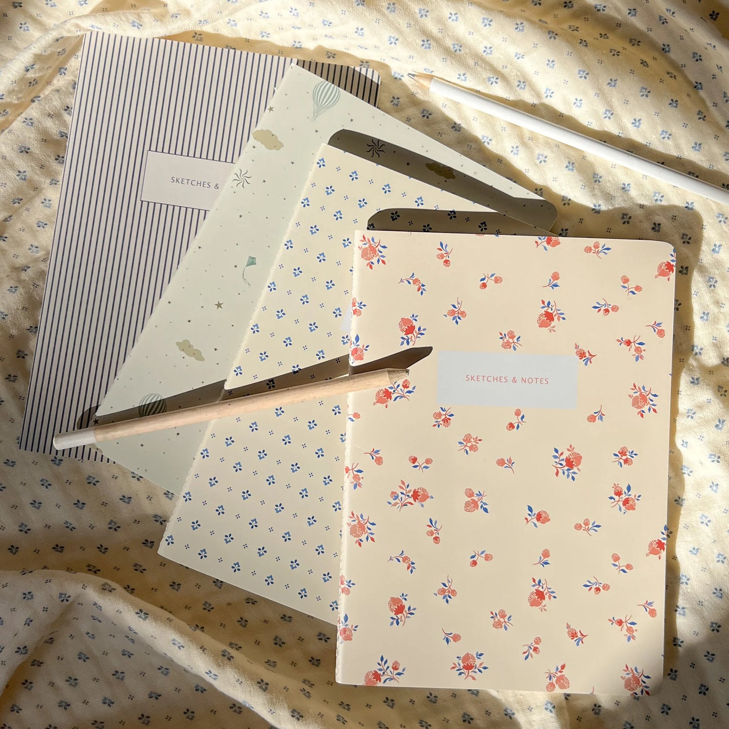 Carnet de notes A5 Noeuds 🎀 et Berries 🫐