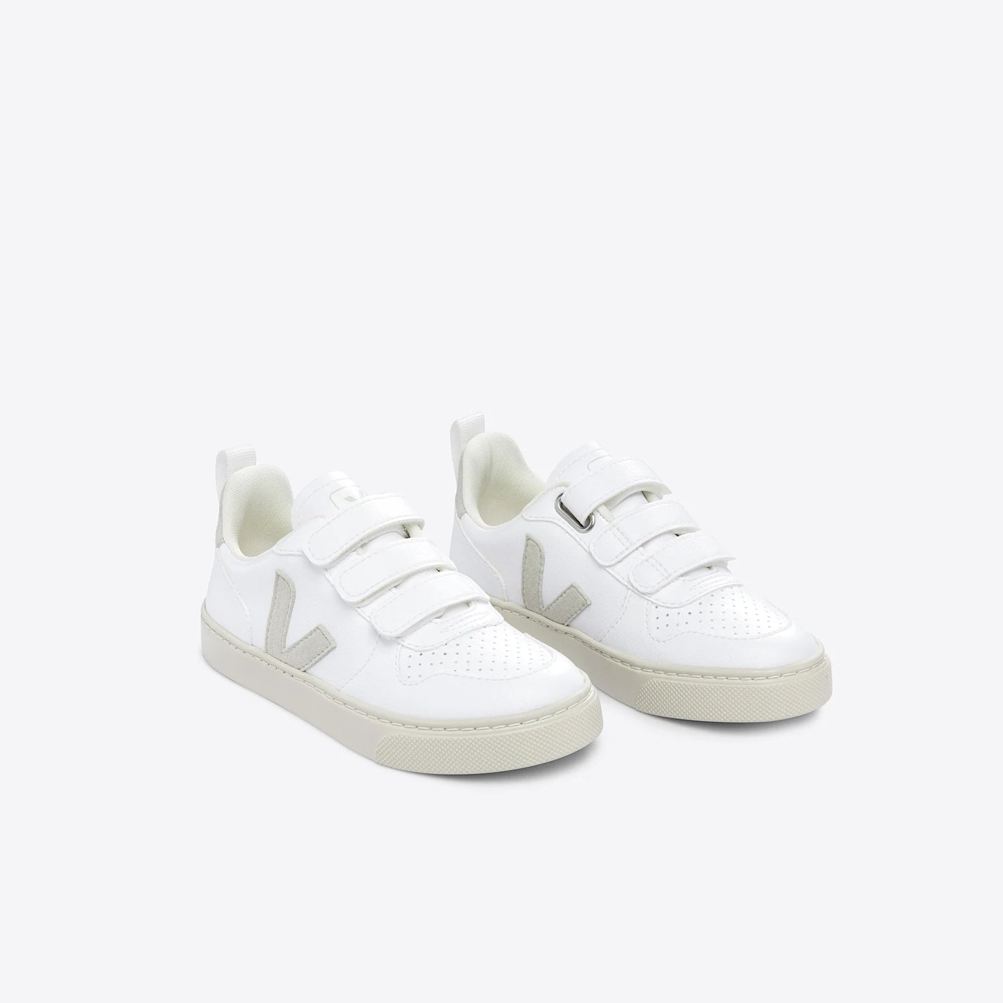 Veja : baskets Esplar White naturalisé V/beige à scratch