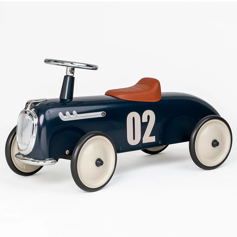 Voiture porteur Baghera roadster bleue