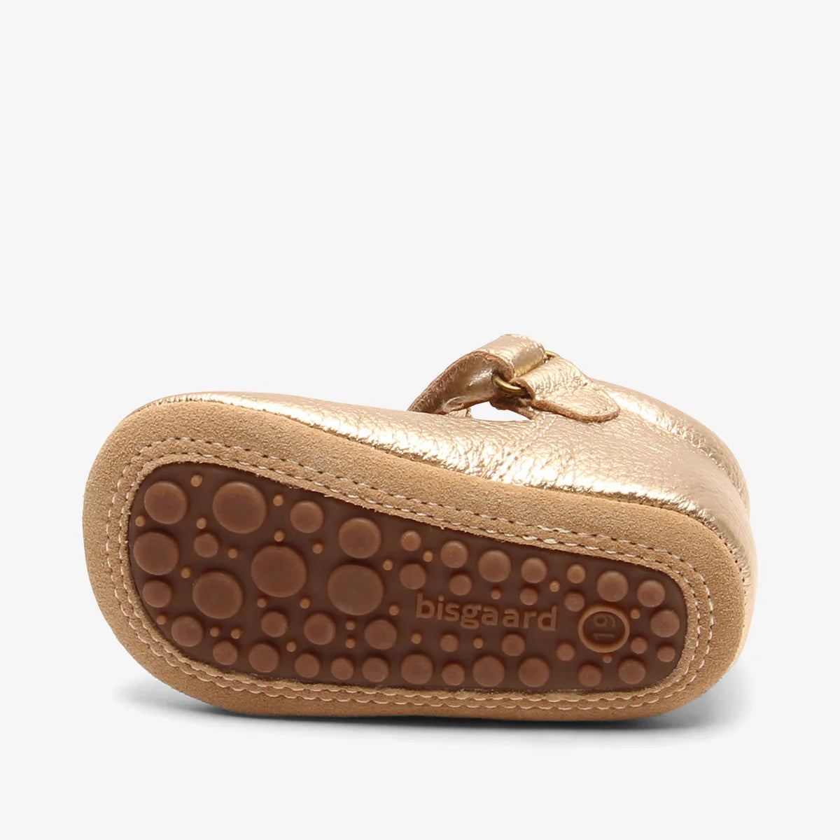 Chaussures d’intérieur Bloom gold à scratch