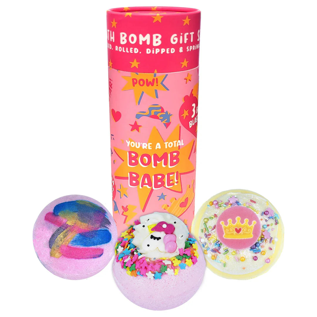 Bombe de bain Babe x3 Licornes