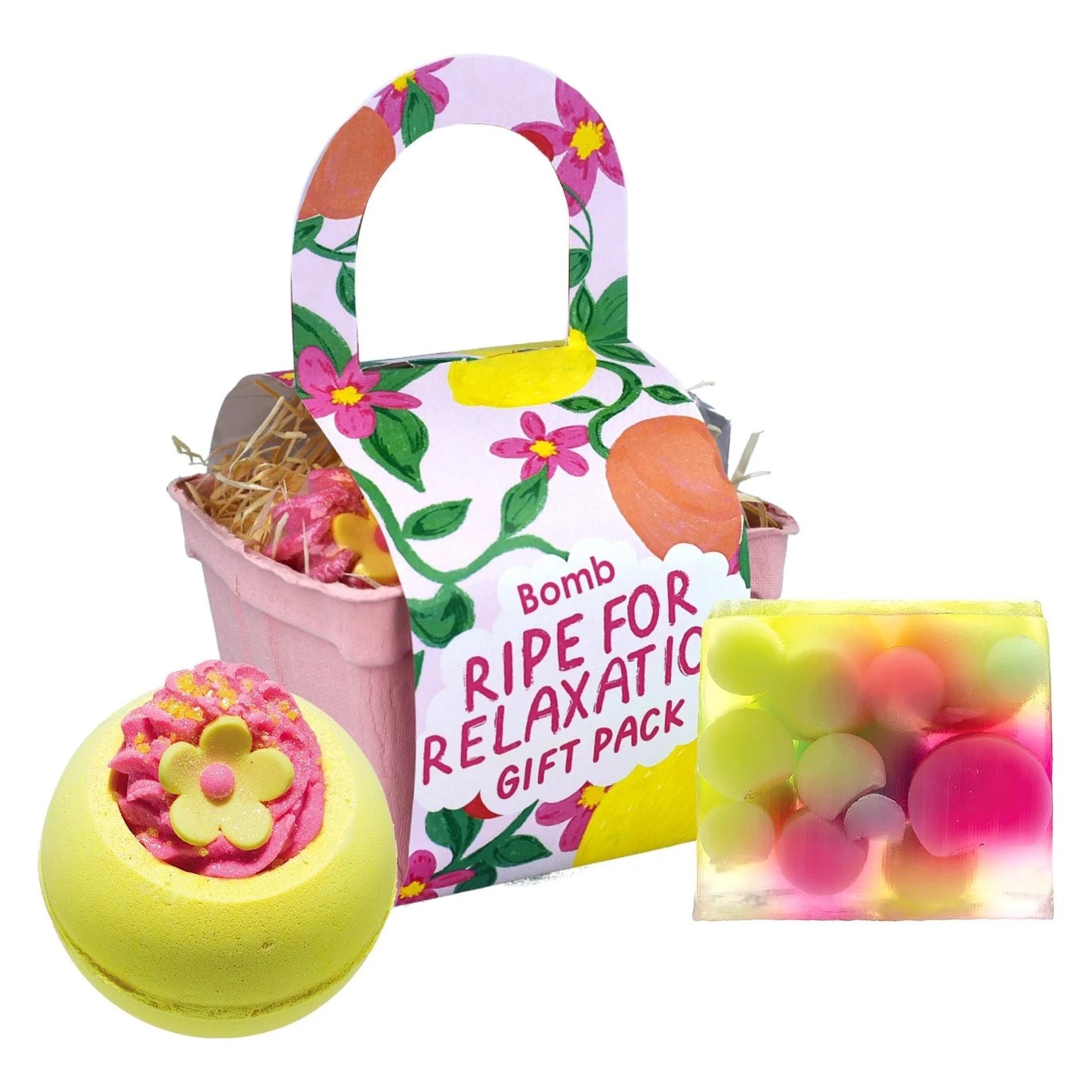 Coffret Relaxation avec boule de bain et savon