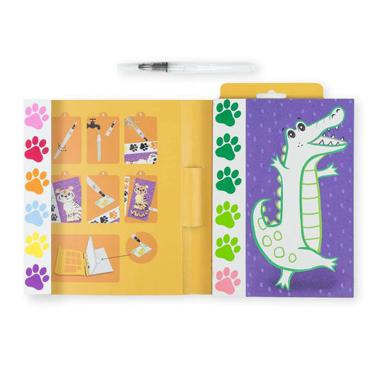 Set carnet de peinture Animaux sauvages