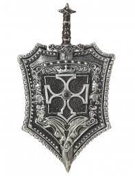 Épée et bouclier de Chevalier