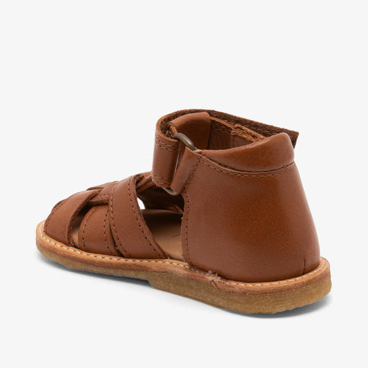 Bisgaard : sandales Ami brandy à scratch