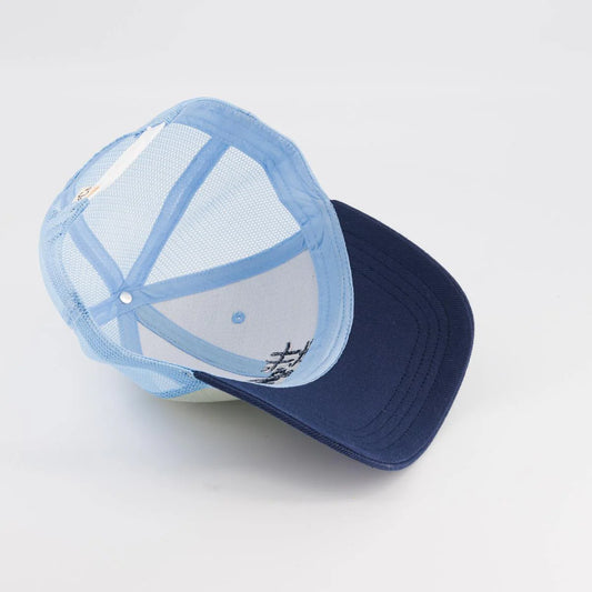 Casquette enfant et adulte High Five bleue