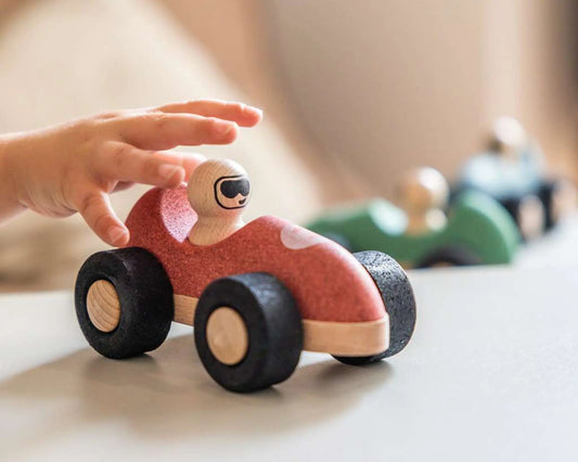 Voiture de course en liège