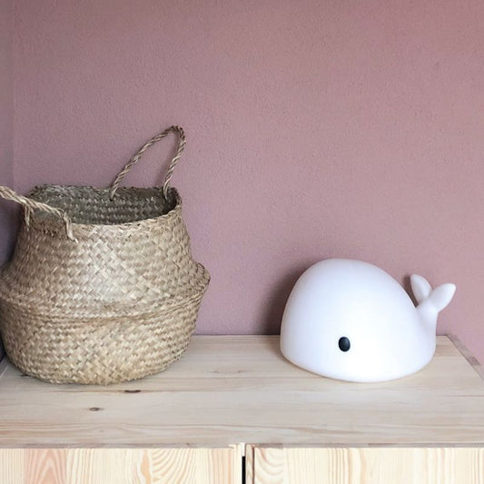 Veilleuse Wilda la baleine blanche