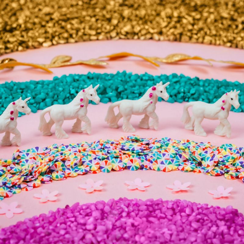 Bouteille sensorielle Licorne