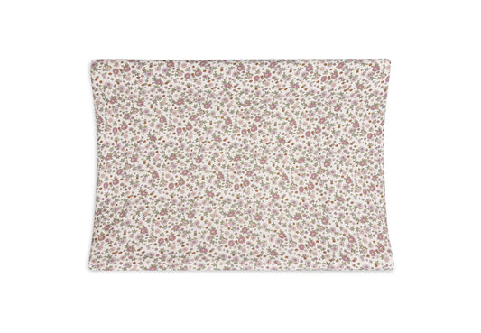 Housse de matelas à langer jersey Rétro flowers 50x70cm