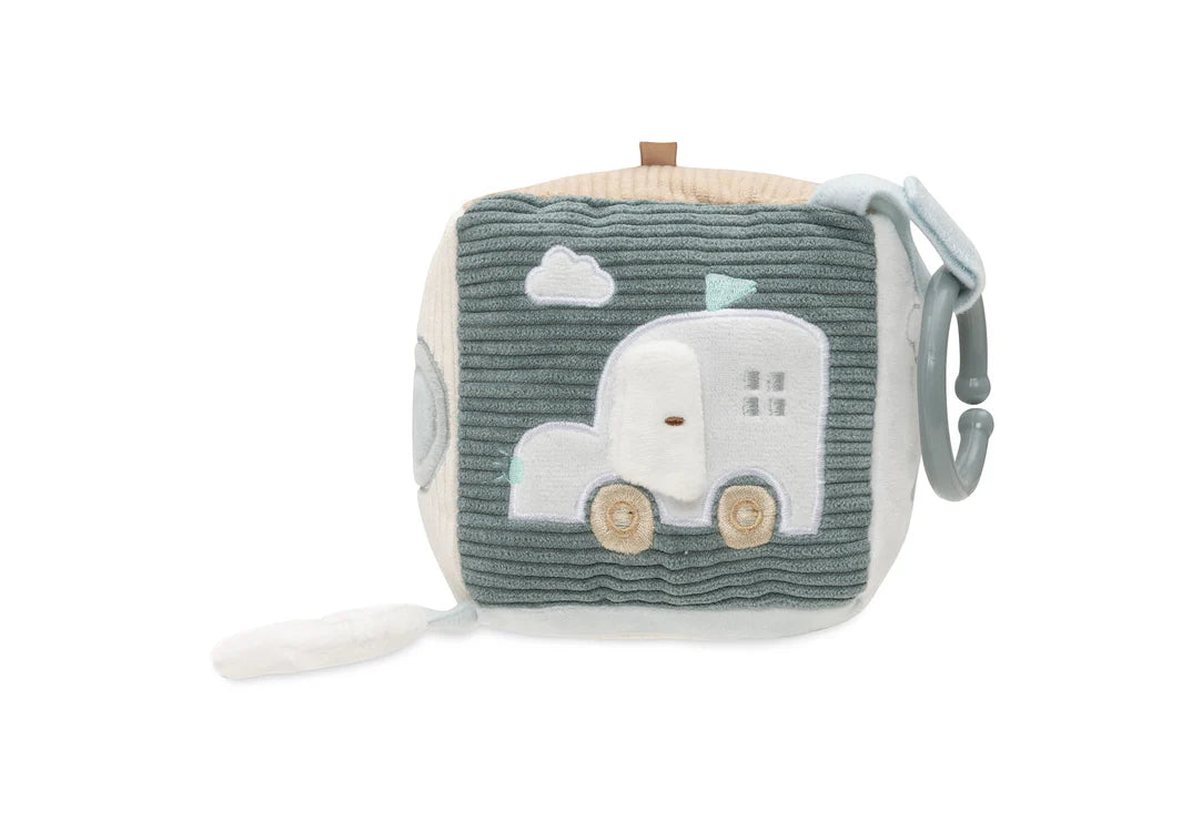 Peluche cube d’activités On to Go
