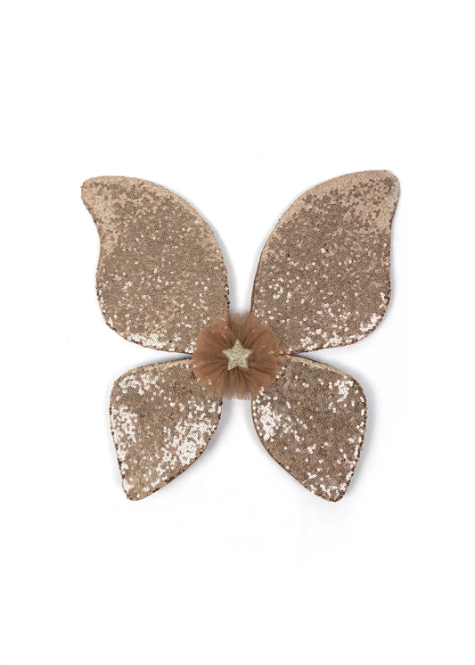 Ailes de papillon à sequins